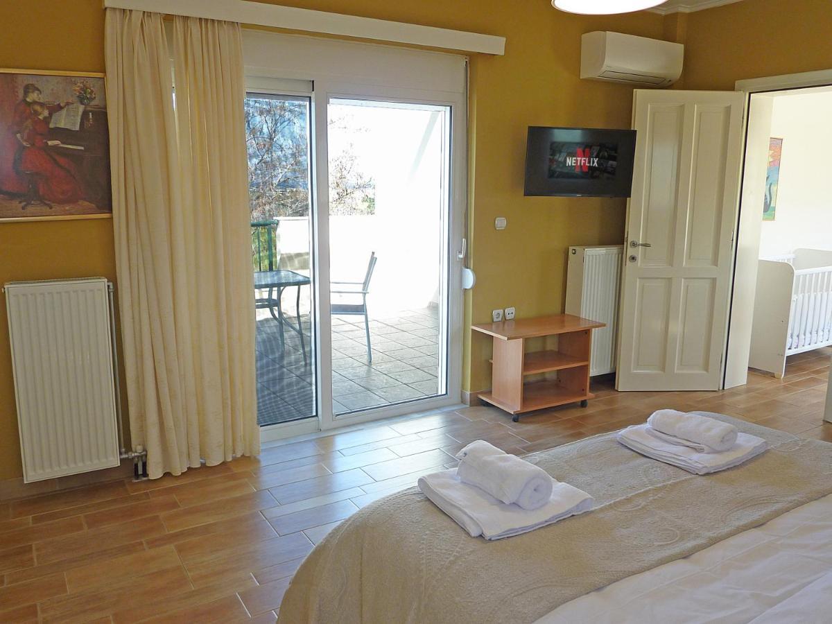 Panoramic Sea View Villa 4 Min To Beach Tigaki Exteriér fotografie